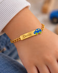 Gravierbares Baby/Kinderarmband mit Auto