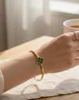 Kleeblatt Armband