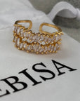 Bling Bling - Edelstahl Ring mit Zirkon