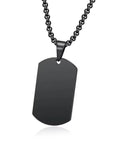 Gravierbare Halskette mit Armee Platte