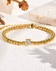Amara - Armband aus Edelstahl mit Zirkon