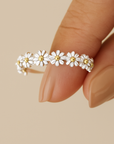 Daisy Dreams - Edelstahl Ring