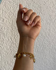 Aella - 18K vergoldetes Armband