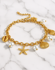 Aella - 18K vergoldetes Armband
