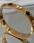Five Leaf clover 18K vergoldet
