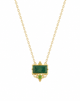 Gold Halo Necklace
