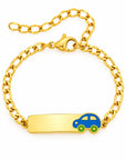 Gravierbares Baby/Kinderarmband mit Auto