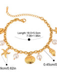 Aella - 18K vergoldetes Armband