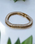 CrystalBand - Edelstahl Armband mit Zirkon