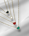 Colour Heart Halskette