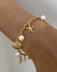 Aella - 18K vergoldetes Armband