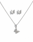 3D Butterfly Set|Edelstahl