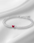 Herz Armband 925 Silber