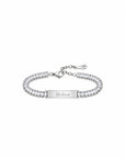 Gravierbares Armband mit Zirkon