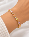 Golden Rainbow Armband