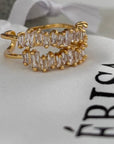 Bling Bling - Edelstahl Ring mit Zirkon
