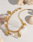 Aella - 18K vergoldetes Armband