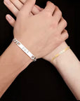Partnerarmband Gravur | Edelstahl