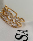 Bling Bling - Edelstahl Ring mit Zirkon