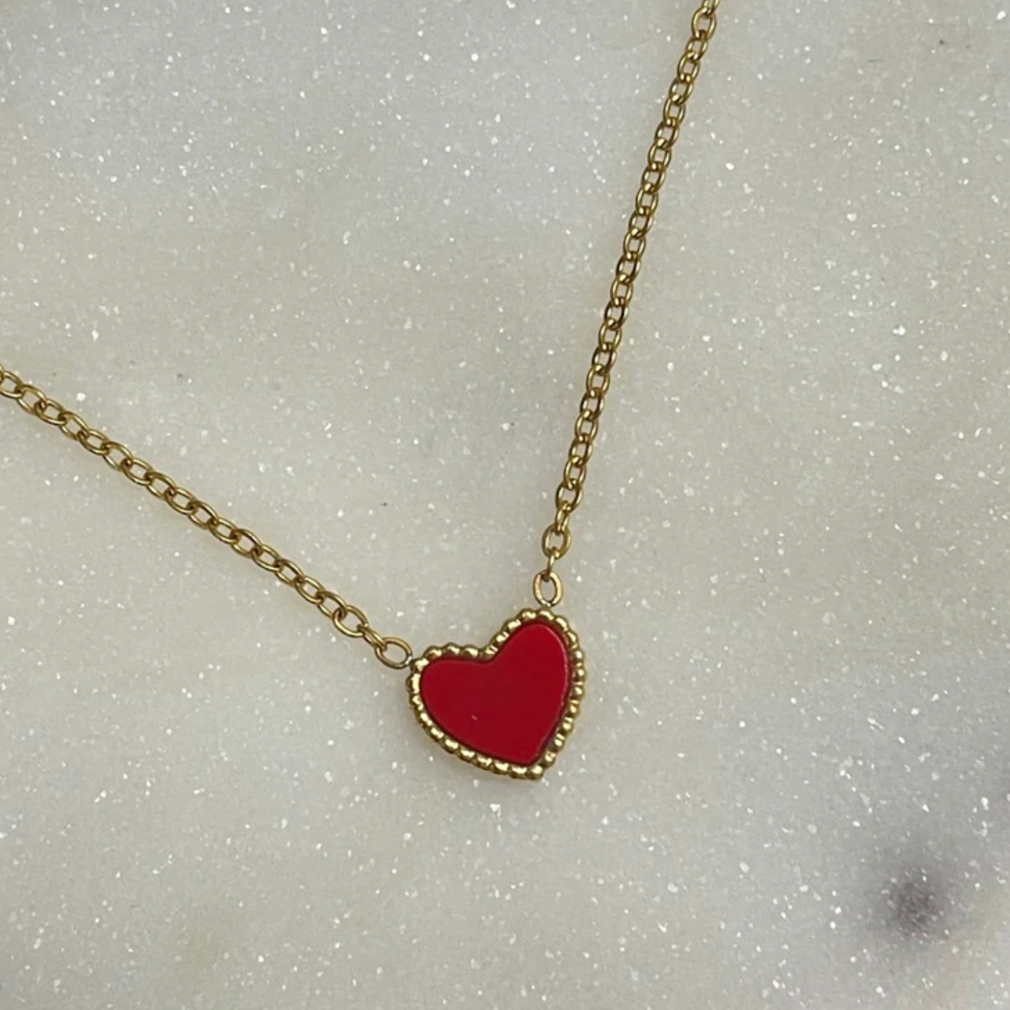 heart necklace