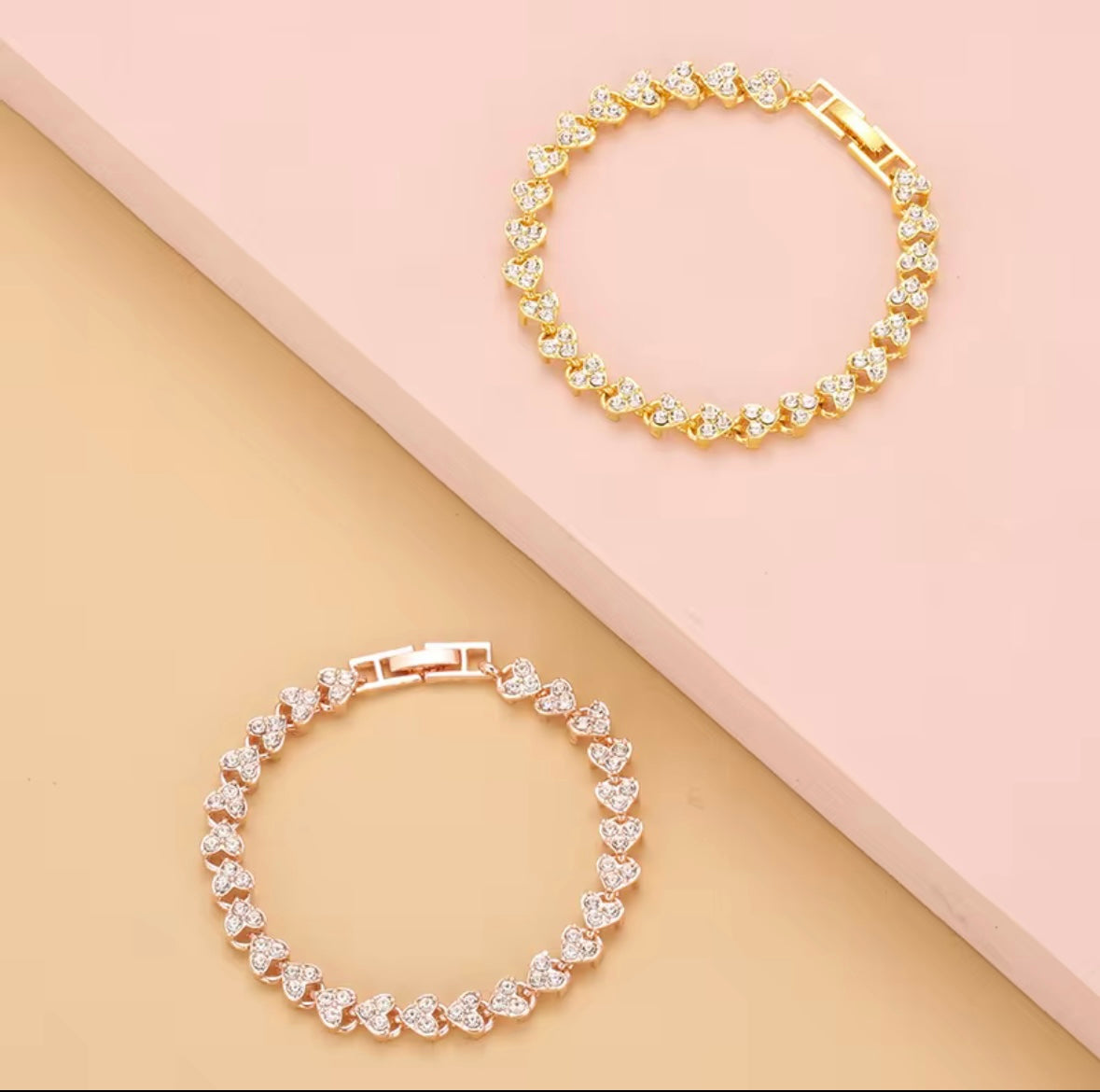 Diamond Heart Bracelet