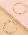 Diamond Heart Bracelet