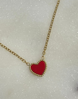 heart necklace