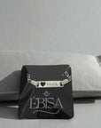 Baby/Kind Gravur Armband mit Herzausschnitt