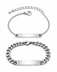 Gravierbares Partnerarmband