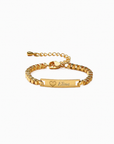 Baby/Kind Gravur Armband mit Herzsymbol
