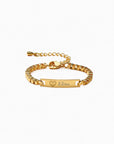 Gravierbares Baby/Kind Armband mit Herzsymbol