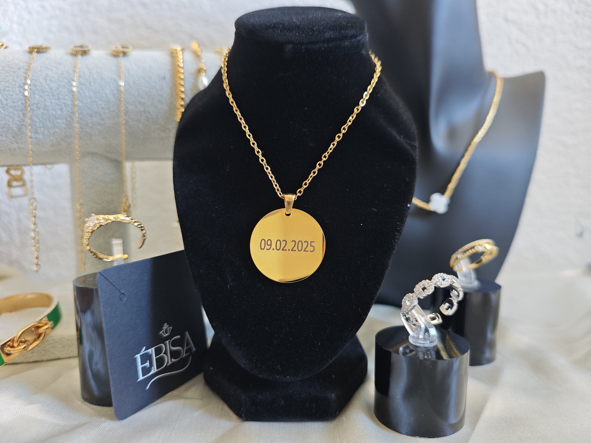 Circle - Gravur Halskette