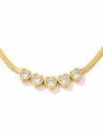 Heart-Spark Halskette|18K Vergoldung
