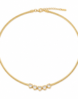Heart-Spark Halskette|18K Vergoldung