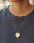 Herzgravur Halskette