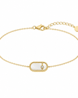 Aura Armband mit Naturstein|Edelstahl