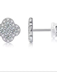 Clover Ohrringe 18K vergoldet
