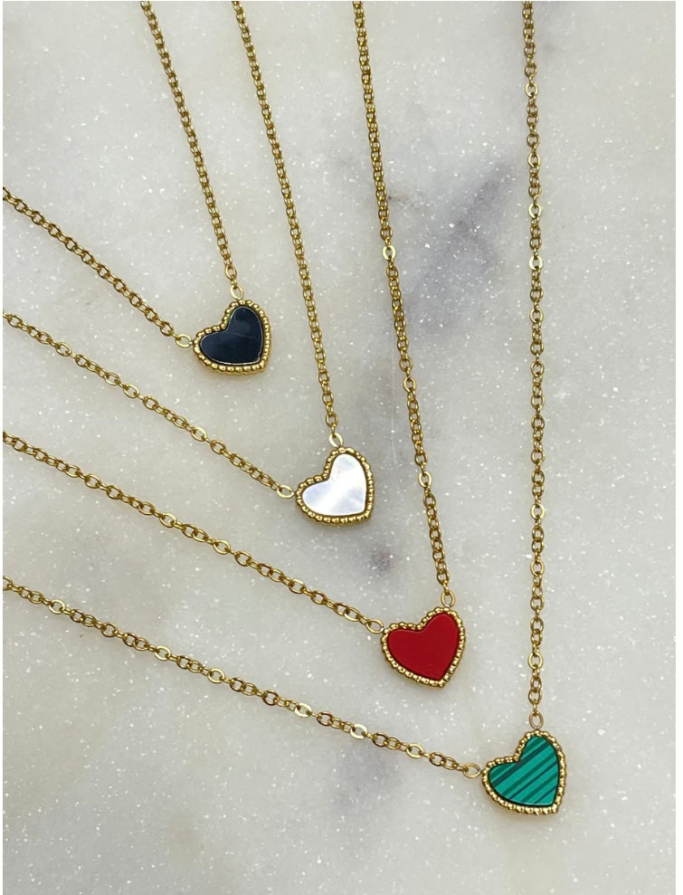 heart necklace