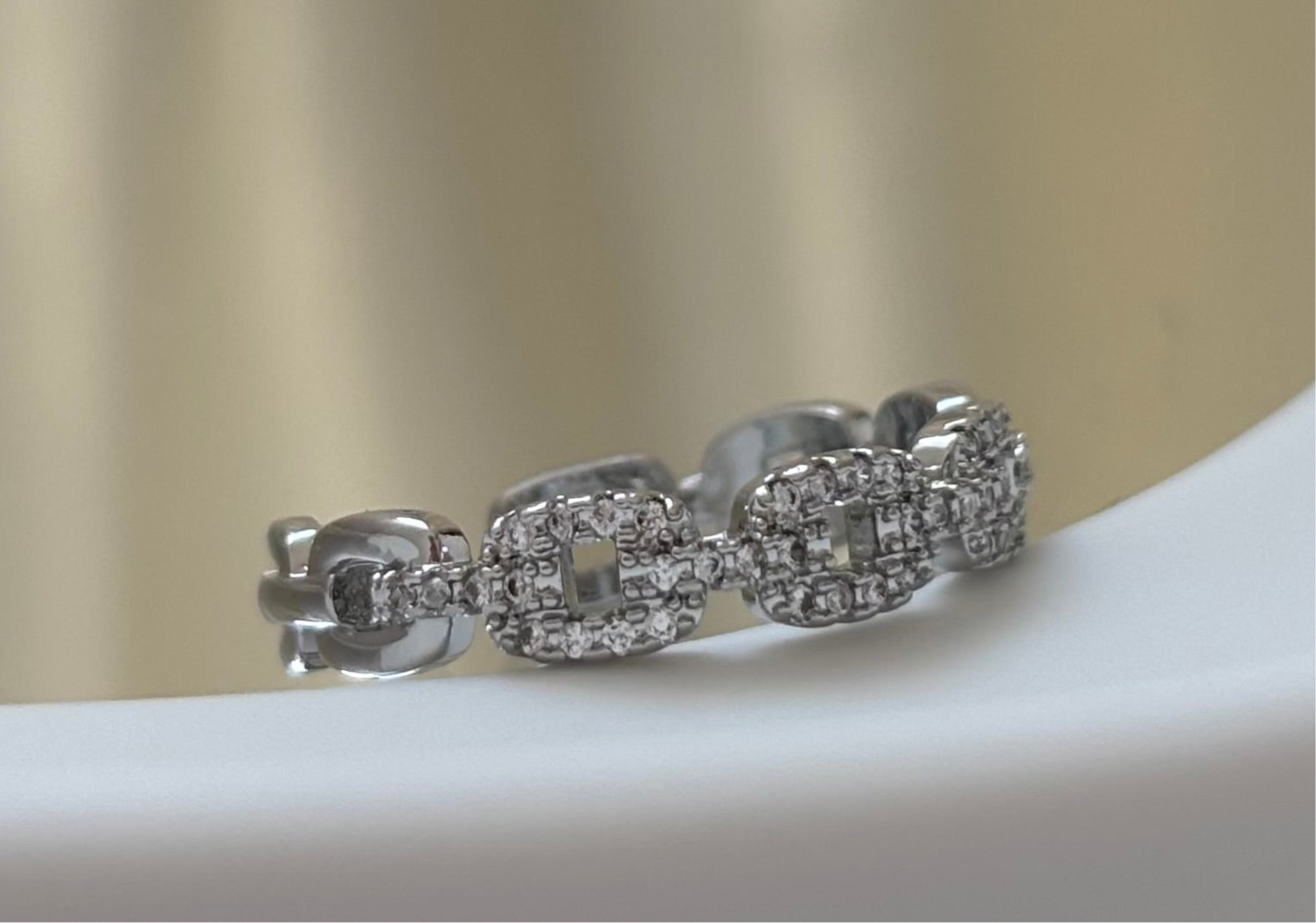 Twist Zirkon Ring