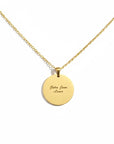 Circle - Gravur Halskette