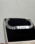 Armband Gravur mit Zirkon