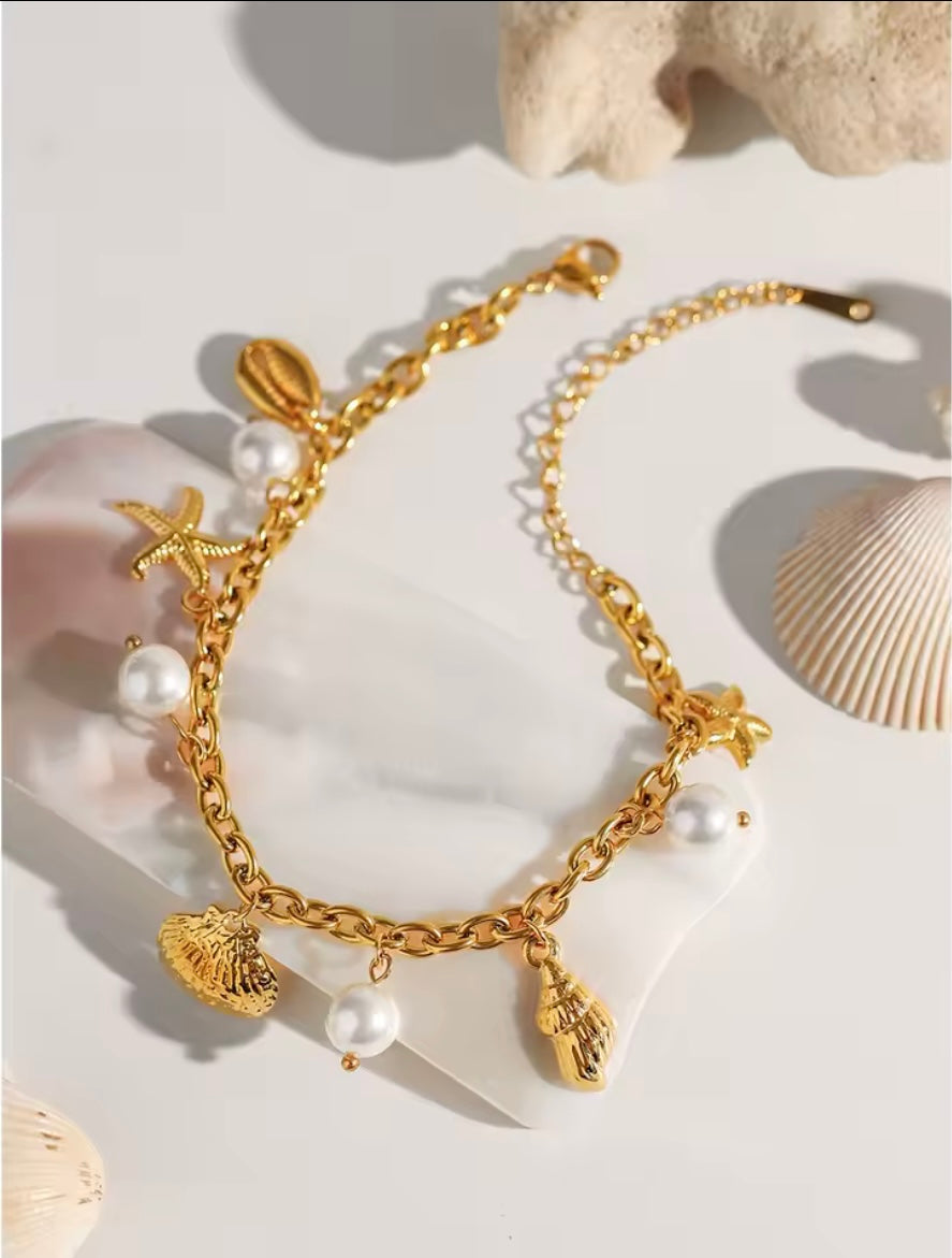 Aella - 18K vergoldetes Armband