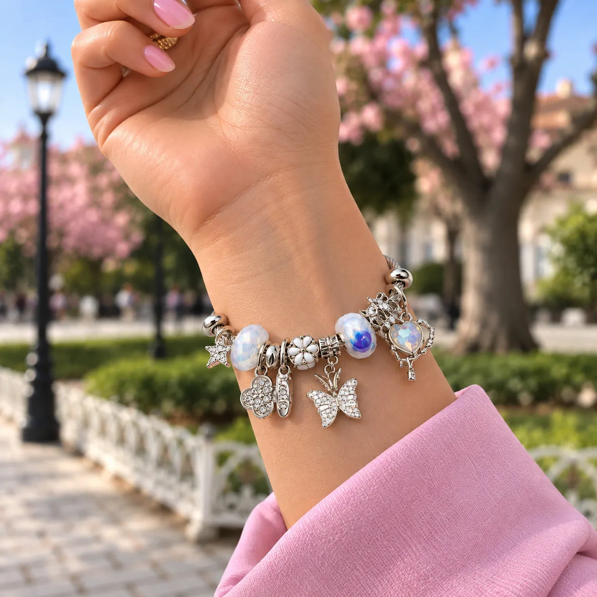 Armreif mit Charms S