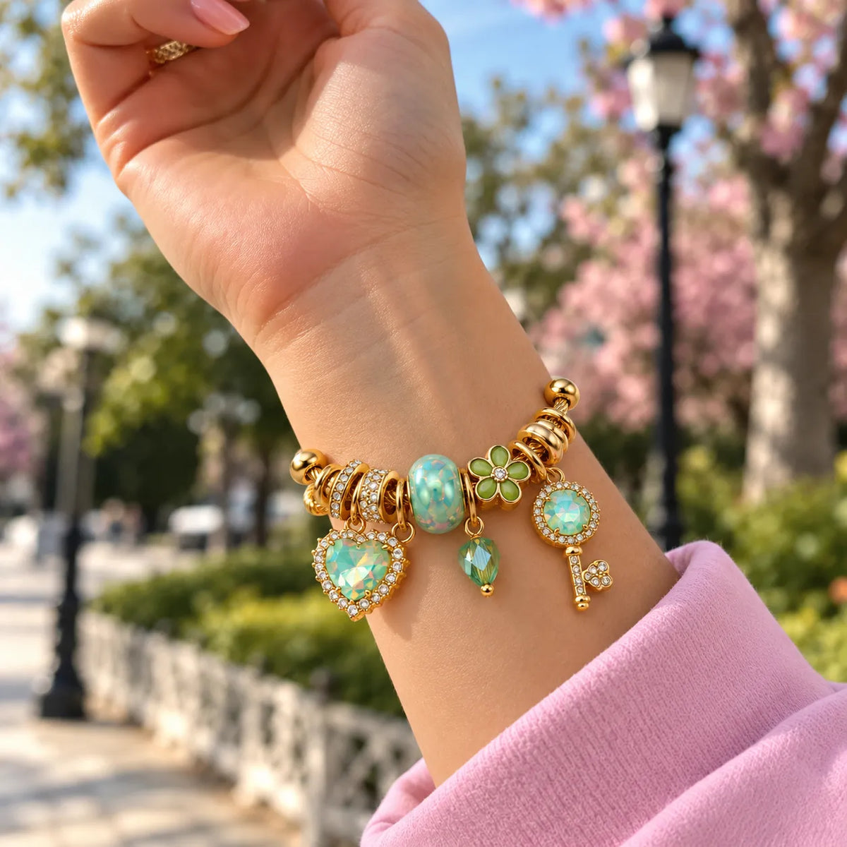 Armreif mit Charms G